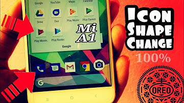 Xiaomi Mi A1 Icon Shape Change Option For Every Device Running Oreo