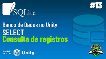 Unity  com SQLite - Instrução SELECT - Consulta de registros (Mostrando dados da tabela) - #13