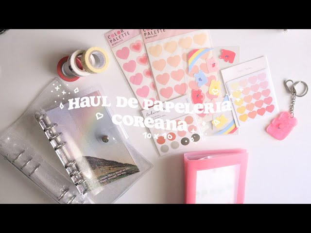 Haul papelería aesthetic de Aliexpress