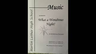 ML Christmas Concert 2001 Friday Performances (Audio Only)