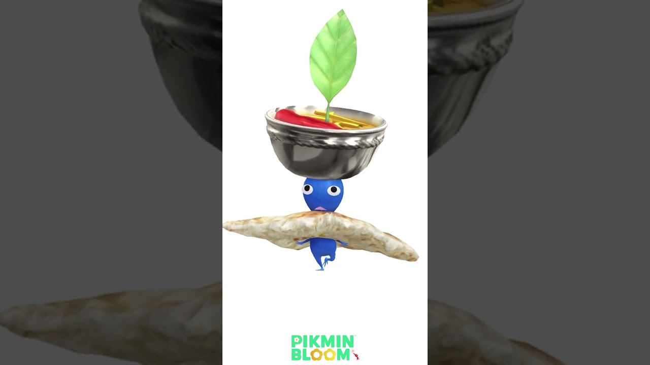 curry 🍛 … asana?! #PikminMoves #Pikmin