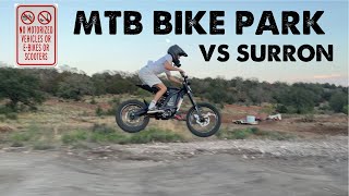 MTB BIKE PARK VS SURRON EBIKE! by Tallon Pemberton 16,695 views 8 months ago 8 minutes, 19 seconds