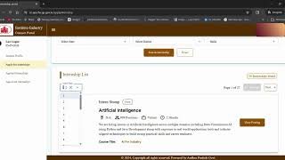 APSCHE portal Student Login