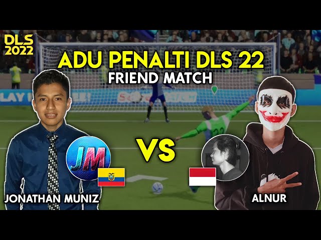 JONATHAN MUNIZ VS ALVIN NURIYANGGA Melawan YouTuber DLS Luar Negeri - DLS22 Penalty Shootout class=