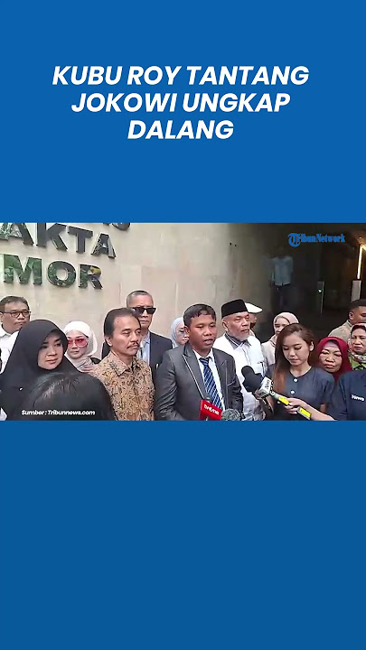 Roy Suryo Tantang Jokowi Ungkap Dalang Polemik Ijazah dan Pemakzulan Gibran: Jangan Playing Victim