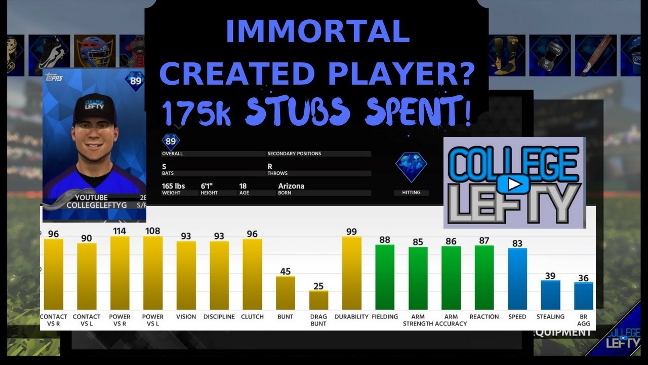 IMMORTAL PABLO SANCHEZ CREATED PLAYER! 175K STUBS SPENT!! RECAP: MLB THE SHOW 18 DIAMOND DYNASTY