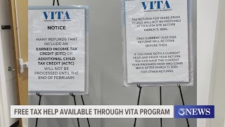 VITA volunteer program to help with tax service