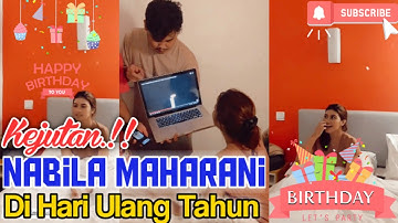 HBD!! Hari Ulang Tahun Nabila Maharani 🎉 Dapat Kejutan Ucapan Spesial Dari Tim Suaka