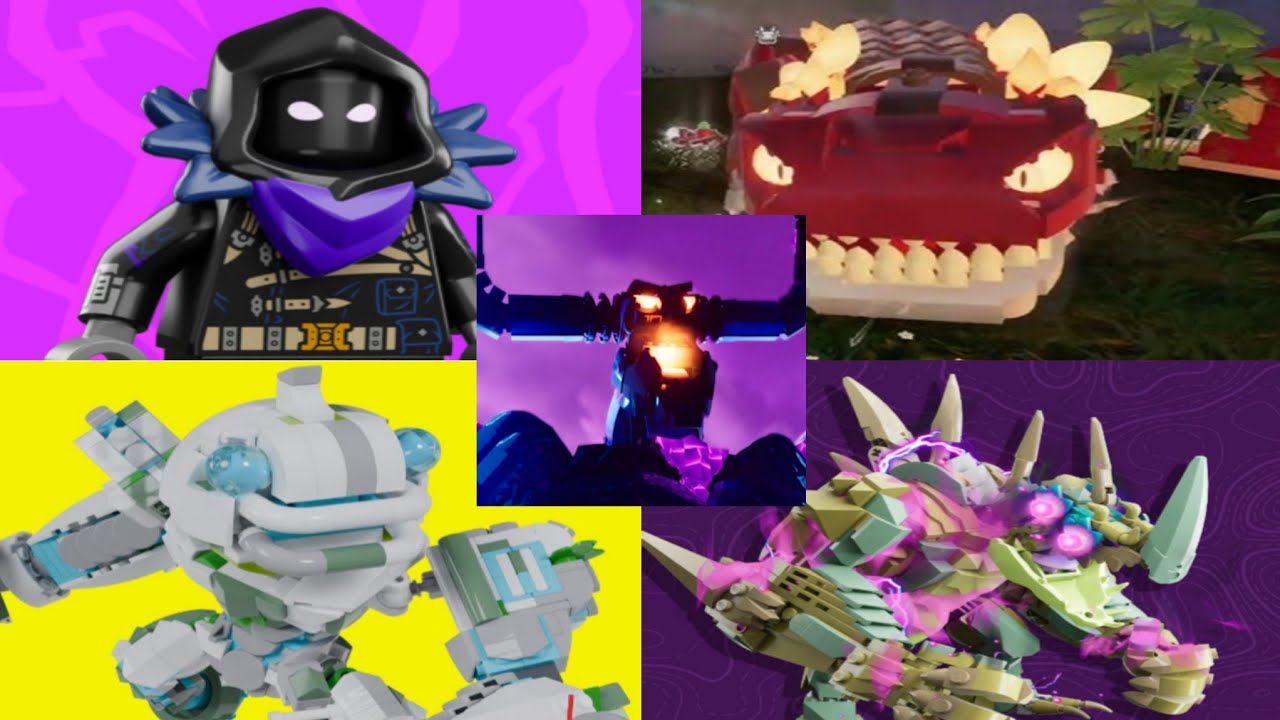Os chefes do lego fortnite ainda são insanos (REMAKE)