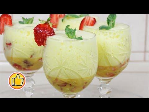 Сабайон - Итальянский Десерт за 15 Минут | Zabaglione - Italian Dessert for 15 Minutes