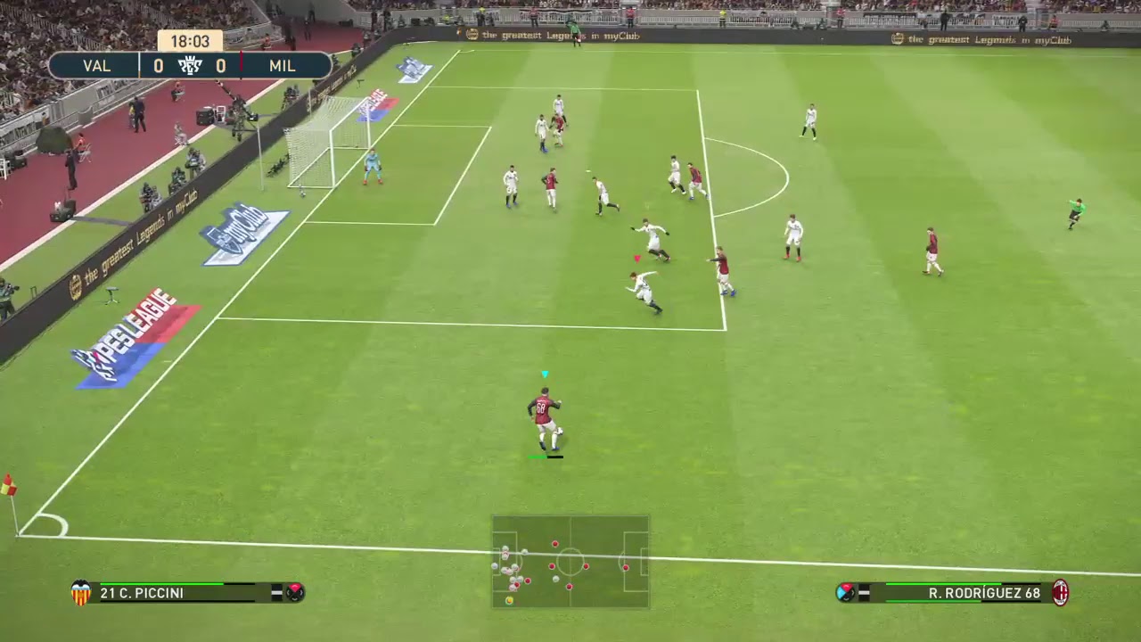 UEFA Champion League (1st) - Group A Matchday 5 - Valencia vs AC Milan 0:1