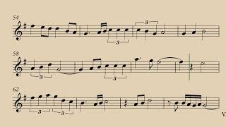 One Moment In Time Flute Violin Play Along Sheet Music Partitura