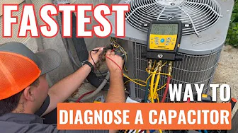 STOP shutting off the AC unit to test a Capacitor