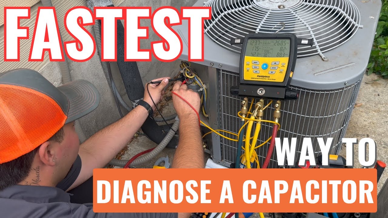 STOP shutting off the AC unit to test a Capacitor YouTube