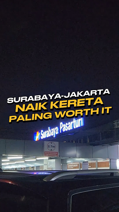 Kereta Kertajaya yang jadi favorit untuk rute Surabaya - Jakarta. Sudah pernah coba? #kertajaya