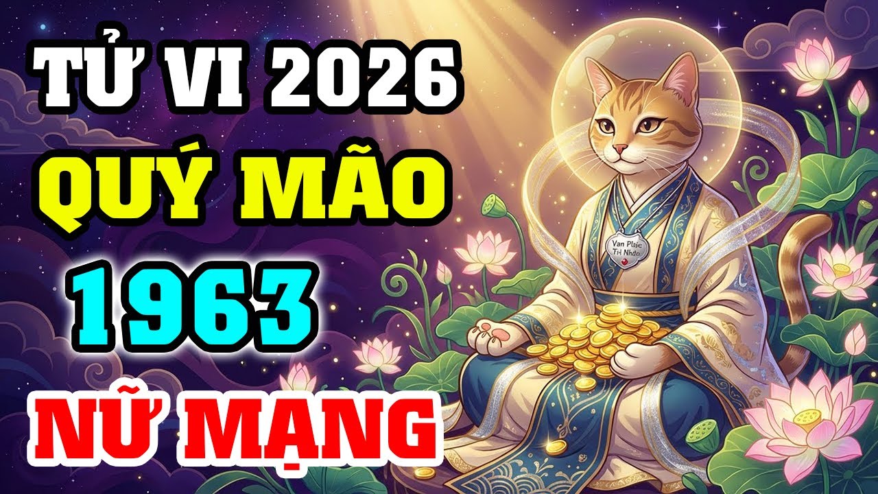 TỬ VI NỮ QUÝ MÃO 1963 NĂM BÍNH NGỌ 2026: Vượt Sóng Gió, Đón Phúc Lộc Vô Biên?