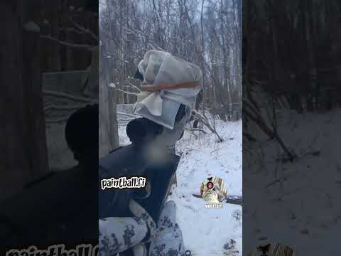 Close Quarters Surprise - Slow Motion Magfed Paintball #shorts #magfedpaintball #paintball #magfedfi