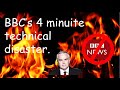 BBC's 4-Minute Live TV Technical Glitch (Humorous Clip)