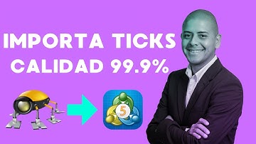 Exportar datos de TICK DATA MANAGER a MT5 (Metatrader 5)