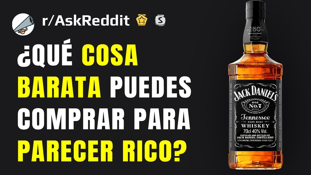 ¿Qué es una cosa barata que puedes comprar que te haga parecer increíblemente rico?