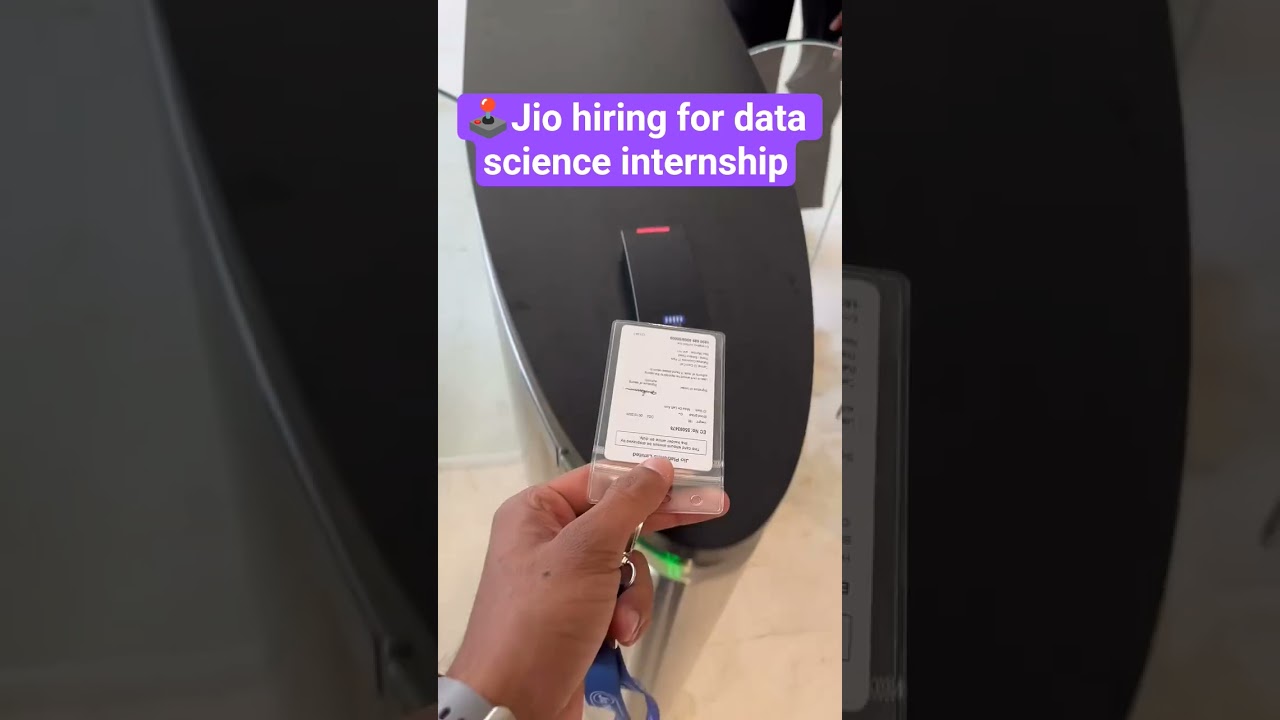 Jio Internship 2026 🔥 Data Science Intern | Freshers Apply Now #jio #shorts #viral