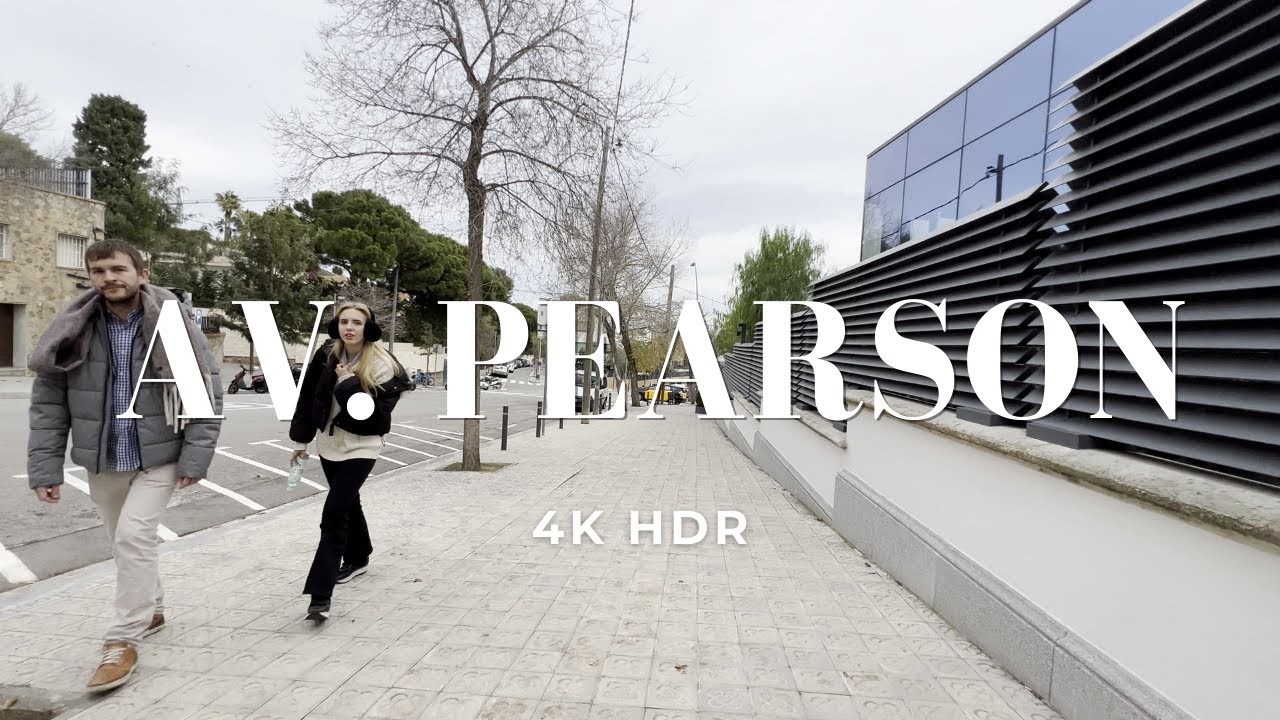 Самая эксклюзивная улица Барселоны — 4K HDR