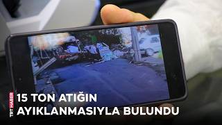 Eşinin çöpe attığı 400 bin lirayı çöp konteynerinde buldu