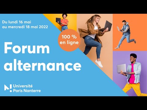 TEASER - forum alternance du 16 au 18 mai