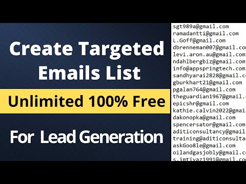 How To Build An Email List In Free 2022 | Email Marketing |