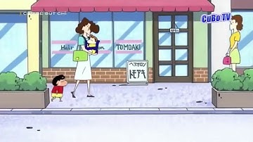 Shin Cậu Bé Bút Chì Muốn uống nước ép trái cây