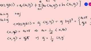 Functional Analysis Module III Class 20 Fourier Series in terms of an inner product