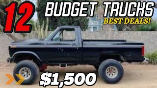 12 Budget Trucks – Best Deals on Craigslist!