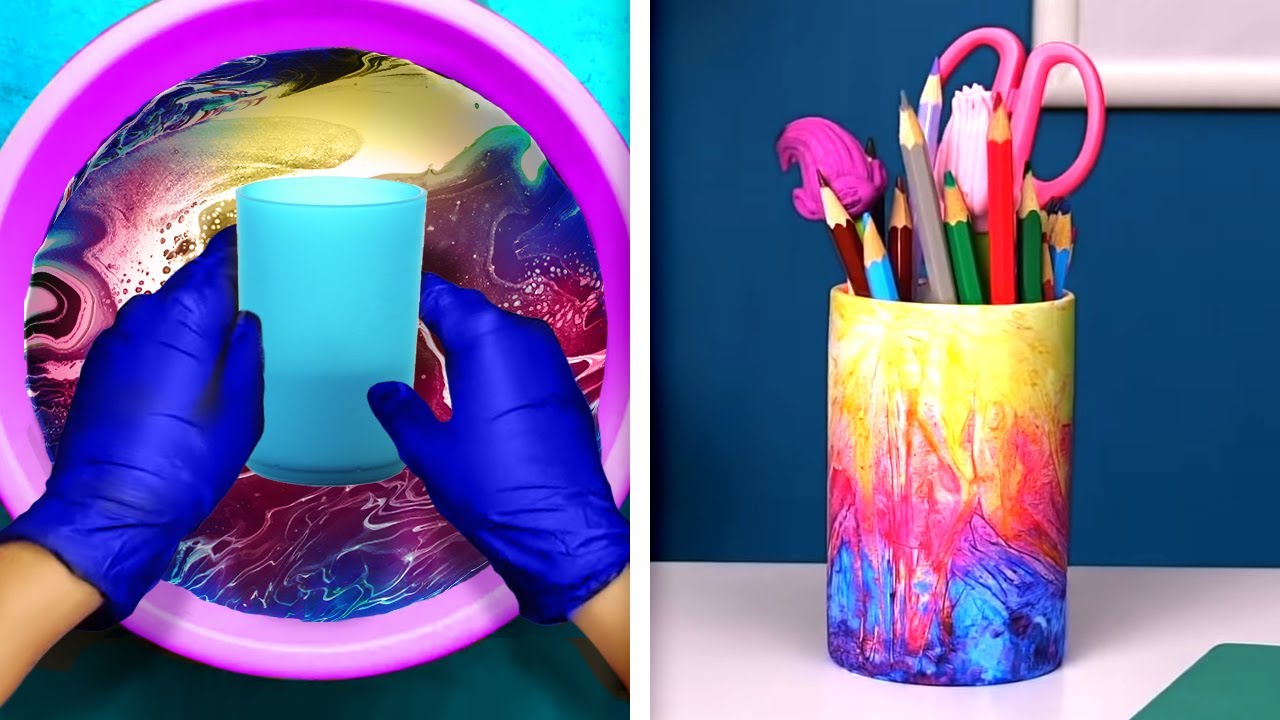 20 COLORFUL DIY CRAFTS FOR YOUR OFFICE SUPPLIES