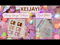 Starry Gauze Whisper &amp; Opal Glitter Collections by XEIJAYI. Swatch with me. 💅