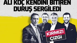 Candaş Tolga Işik Ali̇ Koç Kendi̇ni̇ Bi̇ti̇ren Duruş Sergi̇ledi̇