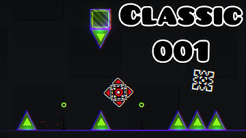 “Classic 001” by BitZel (W/Coin) | Geometry Dash Daily Level #305 