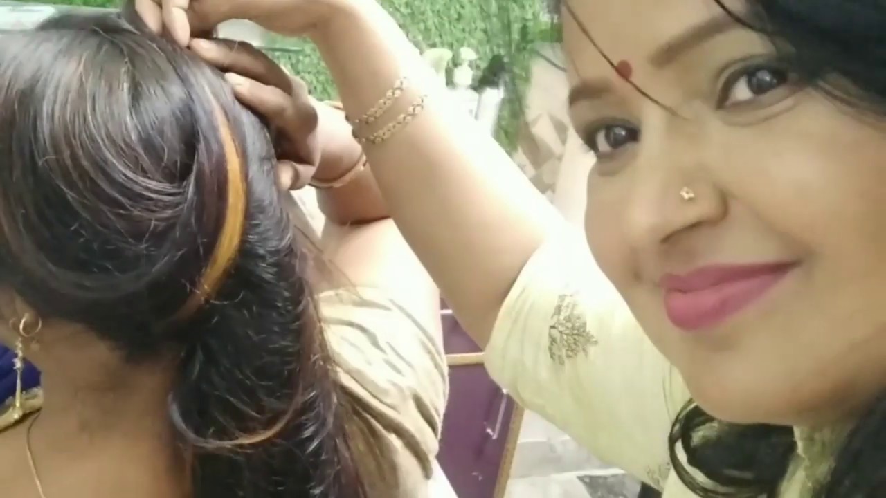 मेहंदी और कलर वाले बालों पर कैसे करे घर में आसान तरीके से हाईलाइटिंग||highlight at home hindi