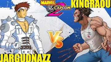 MvC2 Mvci Umvc3 JARGUONAZZ vs KINGRAOU (Fightcade) pt 4