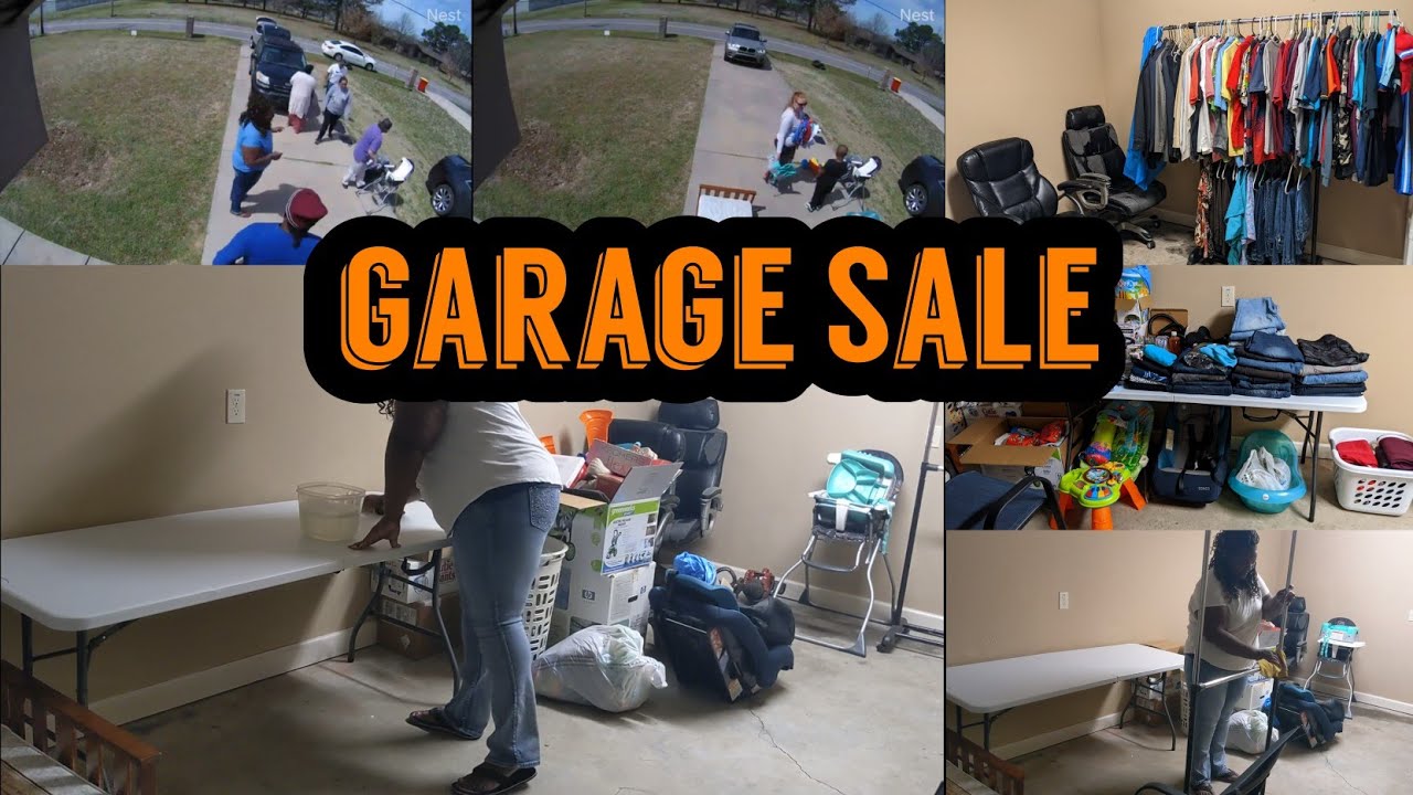 Garage Sale Clean With Me Garage Sale Setup How to Organize a