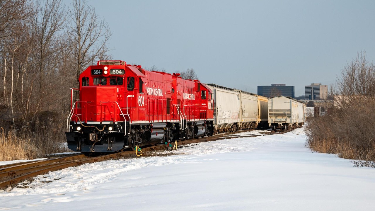 Raritan Central's New GP15N's on a Saturday Morning, Railfanning Metuchen - Edison, NJ 2/14/26