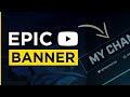 How To Make A Banner For YouTube! Photoshop Channel Art Tutorial (2020)