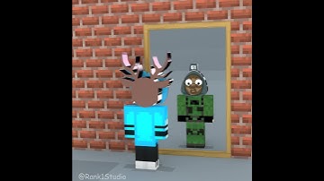 The Strange Mirror | Sprunki 61 vs. Fake Sprunki 67 😁👍