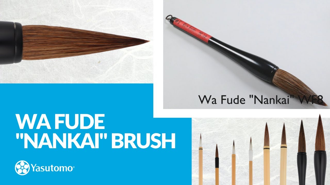 Yasutomo Wa Fude Calligraphy Brush - WF7, Hokushou