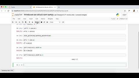 Cálculo com Python: Derivadas e Integrais - Aula 3