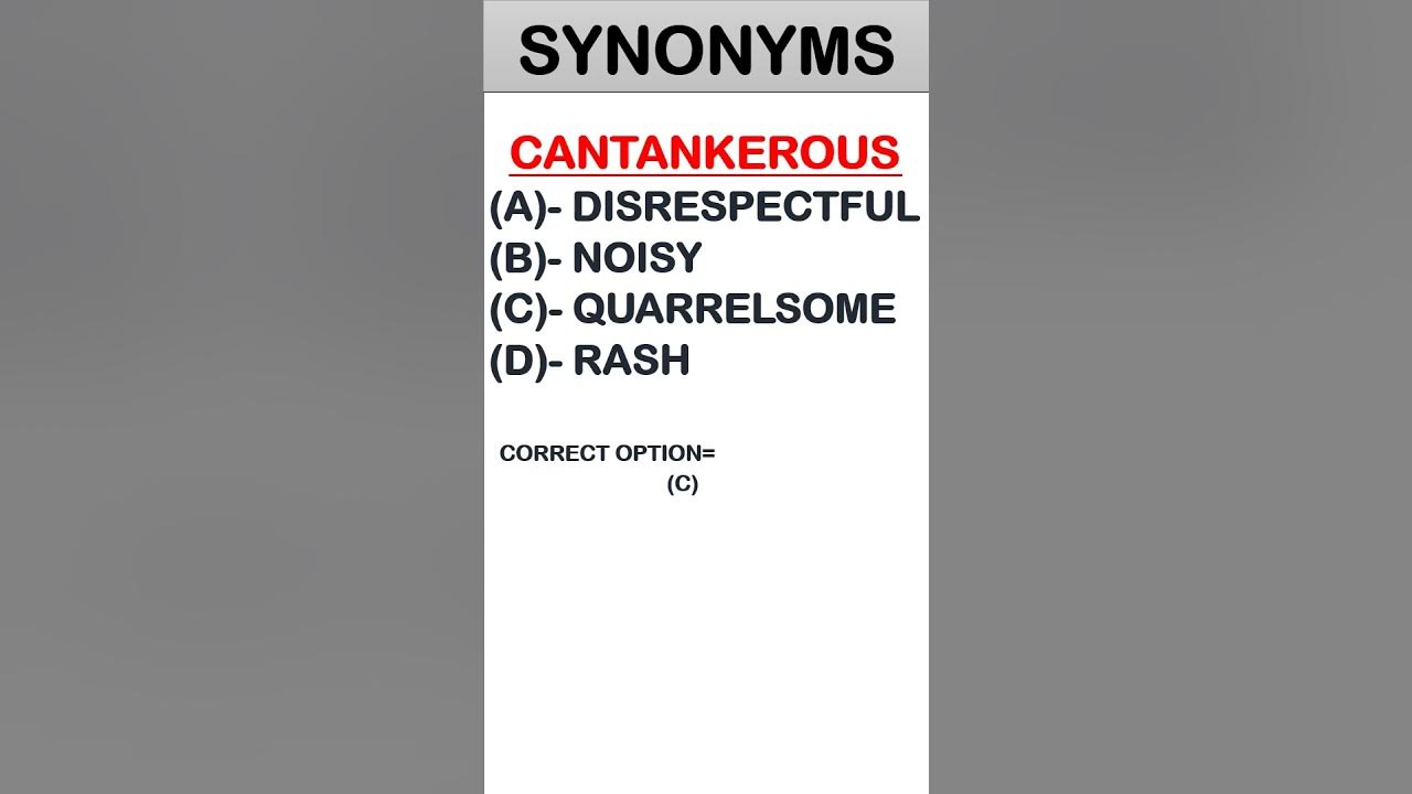 SYNONYMS INENGLISH SHORTS VIDEOENGLISHGRAMMARSYNONYMSWORDOFTHE DAY