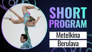 METELKINA / BERULAVA (GEO) | Pairs Short Program | Kaunas 2024 | #EuroFigure