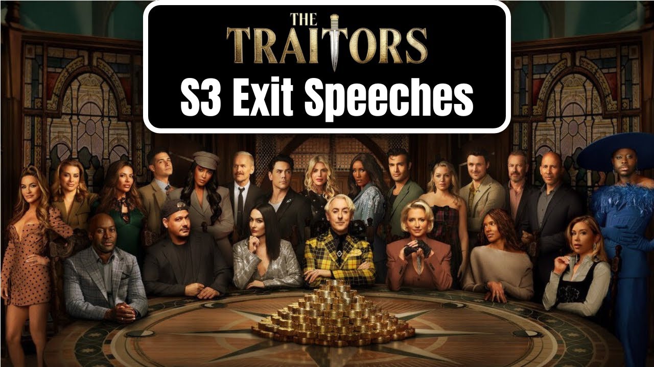 Ranking The Traitors US Season 3 Banishment Speeches - YouTube