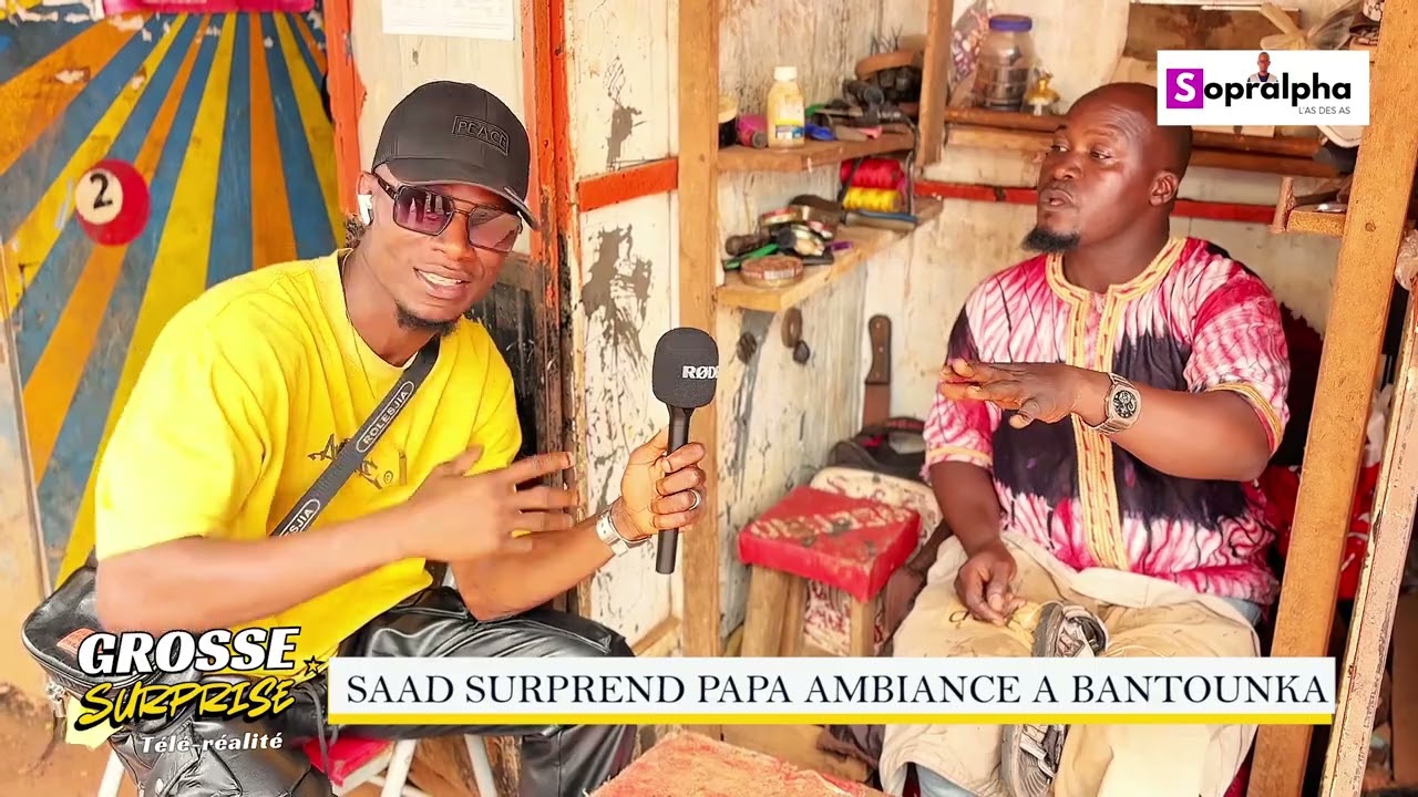 Télé-réalité : Saad surprend Papa ambiance à Cosa et découvre que c'est un cordonnier de profession