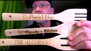 Will These Dollar Tree Utensils Laser Engrave On The Glowforge
