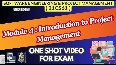 SEPM Module 4 -Important Topics-ONE SHOT VIDEO-BCS501-Software Engineering &Project Management #vtu